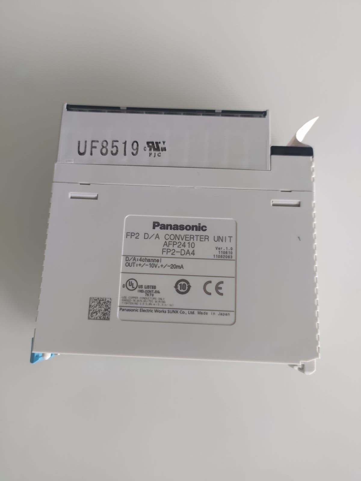 Panasonic FP2-DA4 AFP2410 Analog Card Converter Unit-