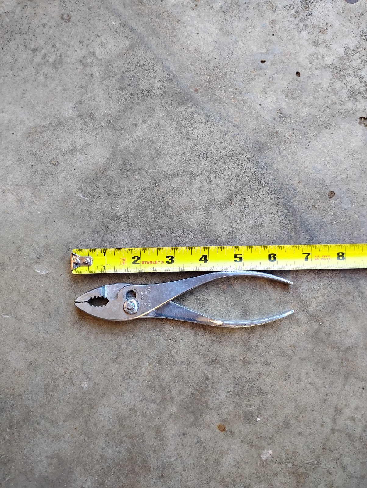 Vintage WITHERBY ENGLAND 1046P Slip Joint Plier , Adjustable Pliers, 6.5"