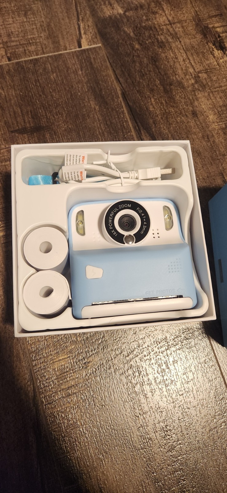 Instant Digital Camera 16x Power Zoom