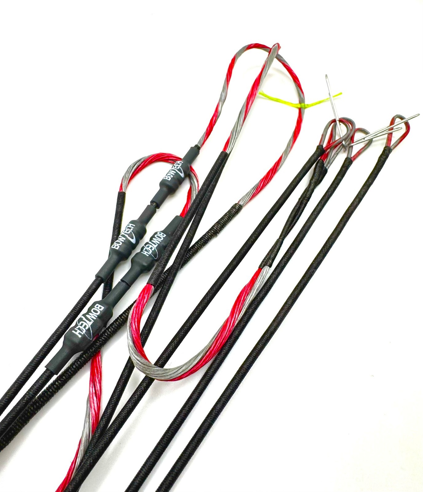 Bowtech Carbon Overdrive (Red & Silver) OEM String & Cable (Full Set)