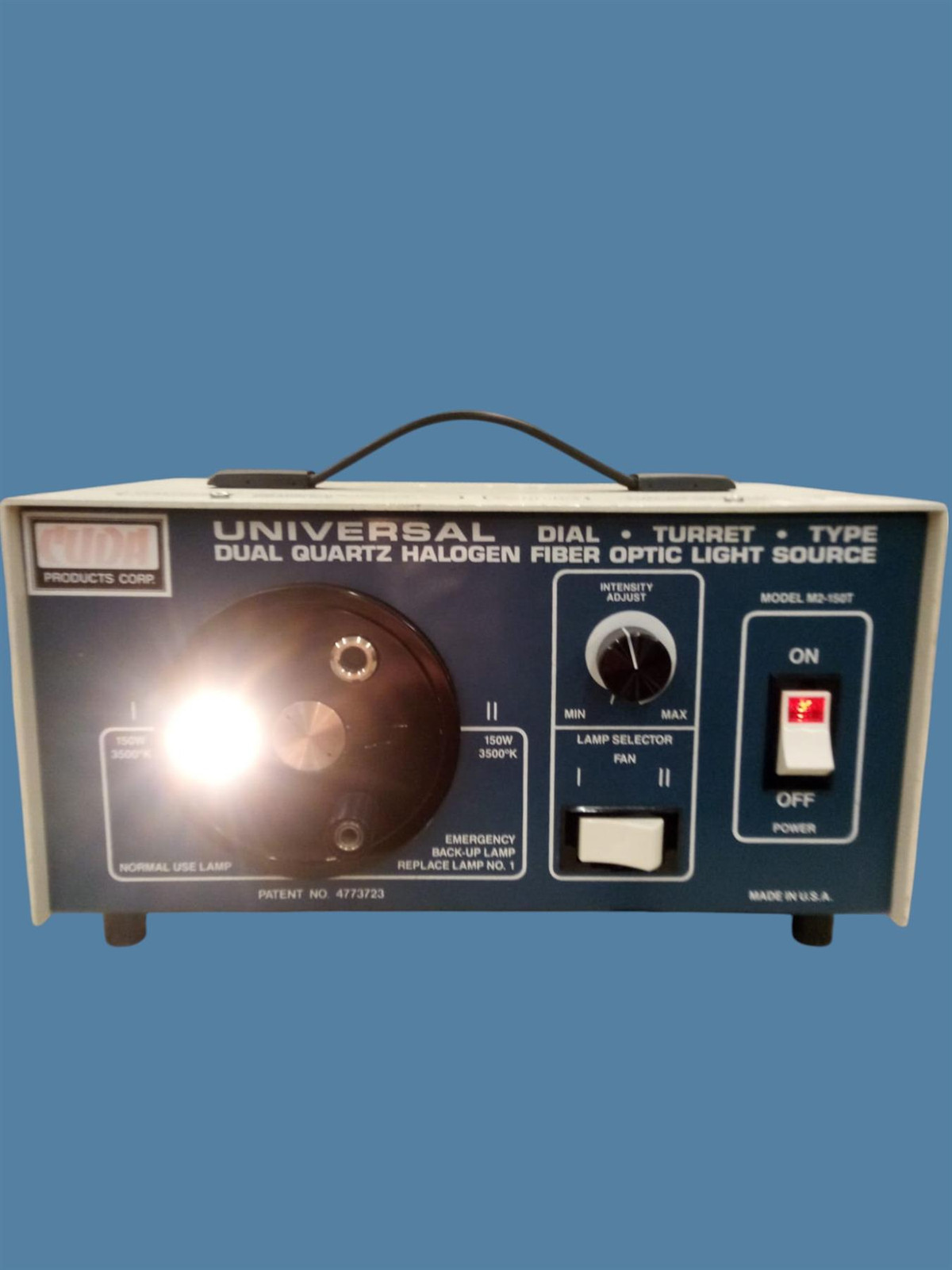 CUDA M2-150 Universal Dual Quartz Halogen Fiber Optic Light Source