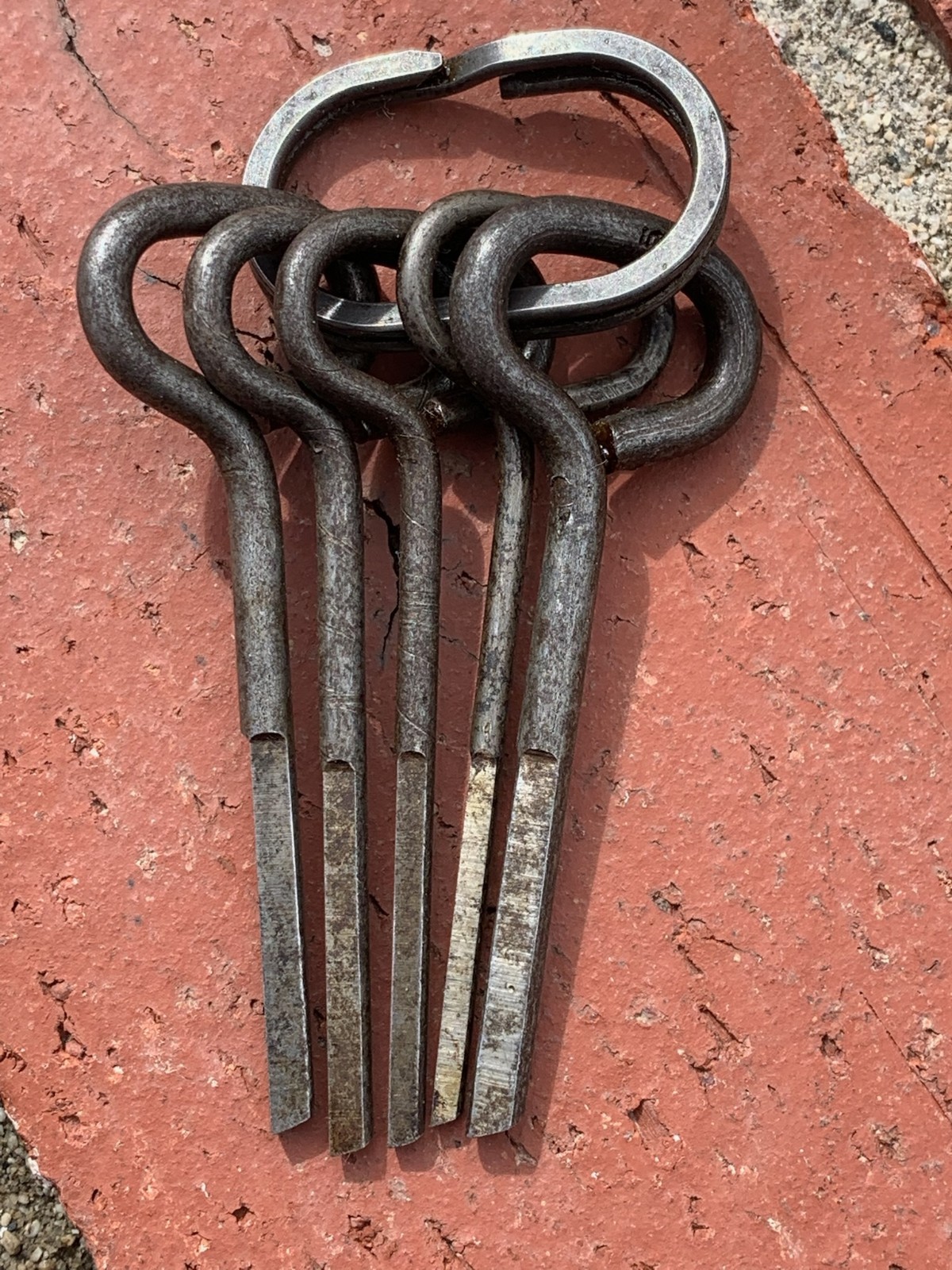 WWII British Bren 303  LMG Gas Port Reamer  Keys For Maintenance Kit  N.O.S.