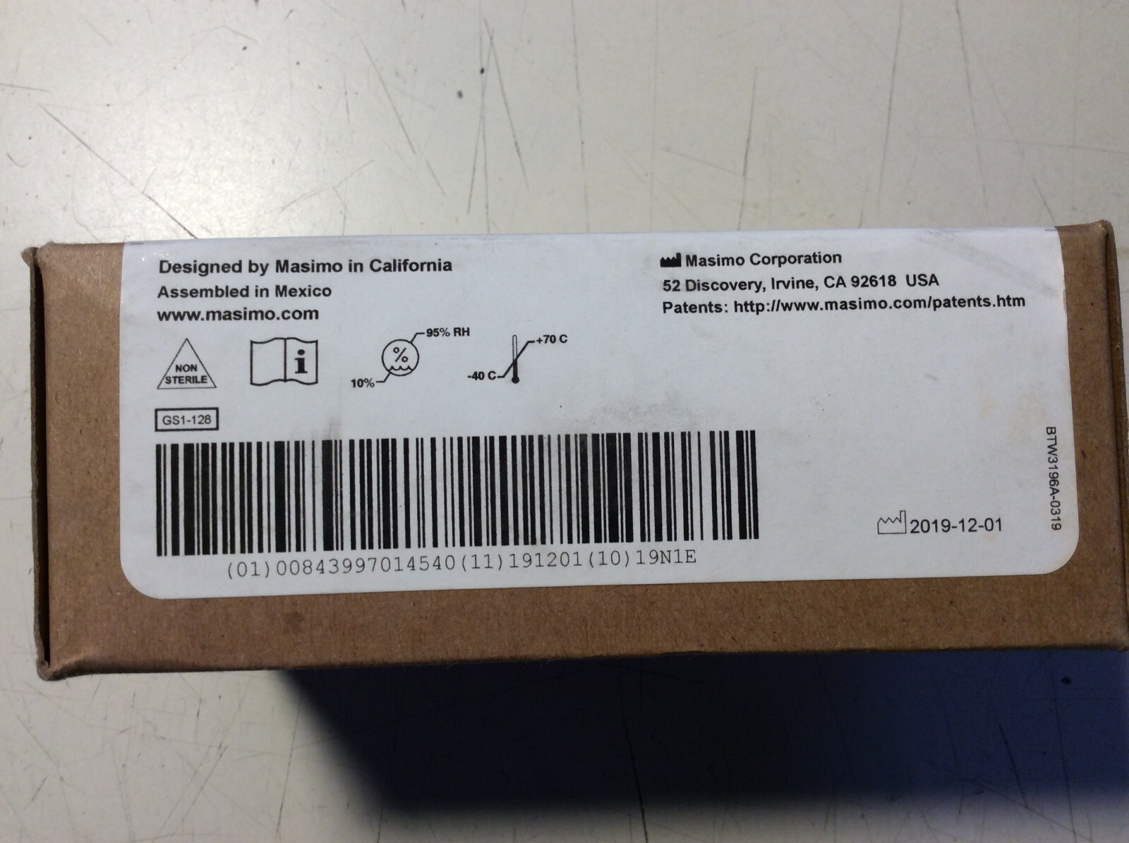 Masimo O3 Regional Oximeter Clamp ref 4575