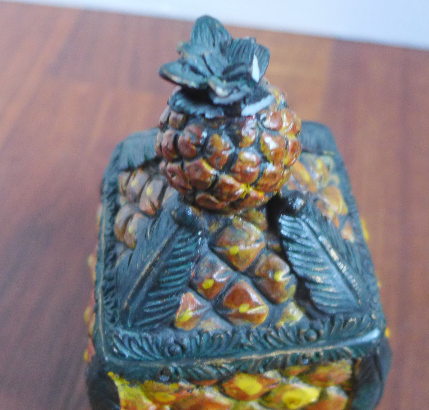 Resin Box Pineapple Design