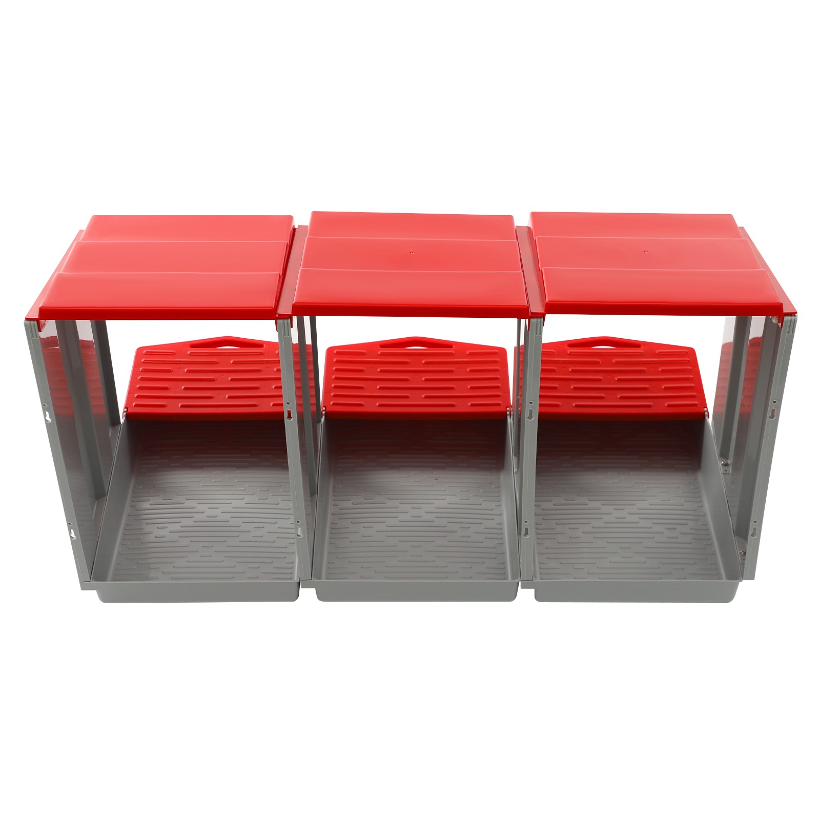 3-Compartment Chicken Nesting Box for Efficient Egg Laying and Easy Collection