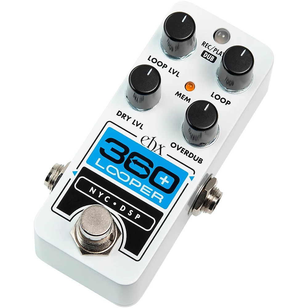 ElectroHarmonix Pico 360+ Looper Pedal White