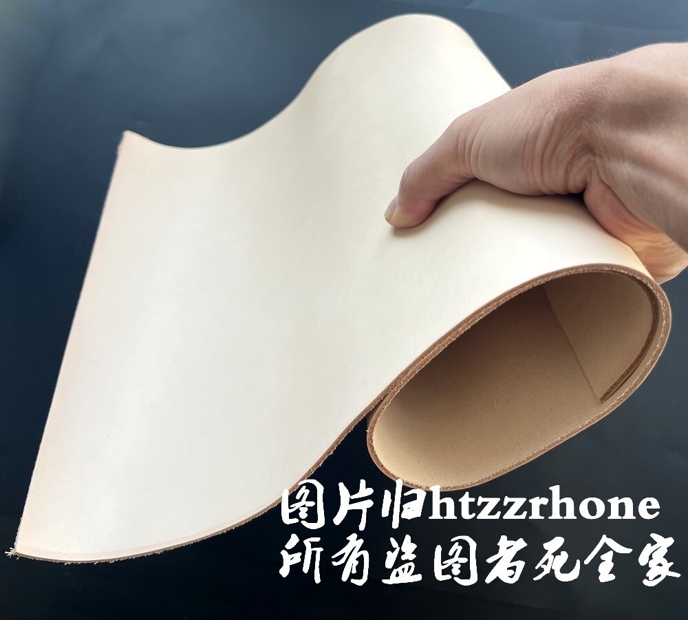 Natural Top Leather Sheet Genuine Cow First Layer Craft Piece Materials 30x60cm