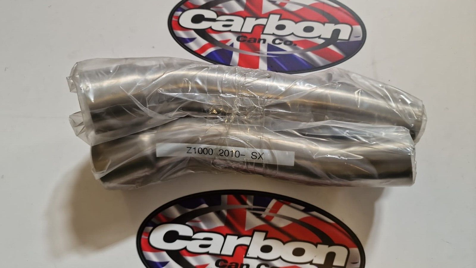 Kawasaki Z1000 2010 2019 SX non pannier UK Made T304 Exhaust Link Pipes