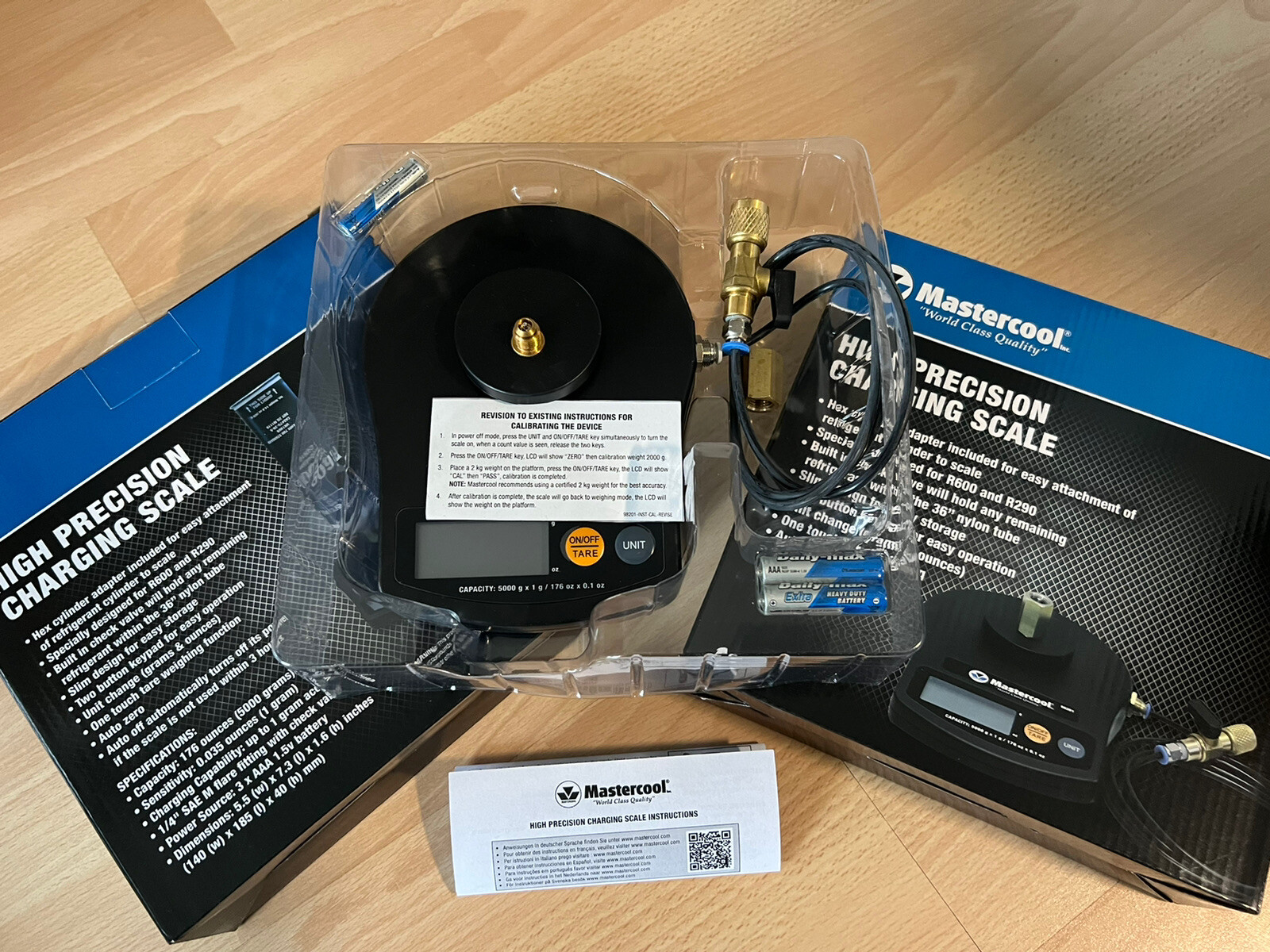 98201-A HIGH PRECISION CHARGING SCALE. MASTERCOOL