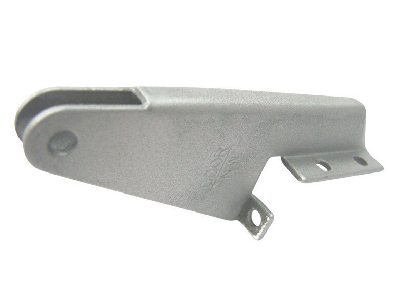 Jamb Bracket Silver Plastic 1.62" H X 4.25" W X 1.125" L Silver
