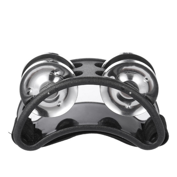 Elliptical Drum Companion Hand Foot Jingle Drum Tambourine Percussion Instrument