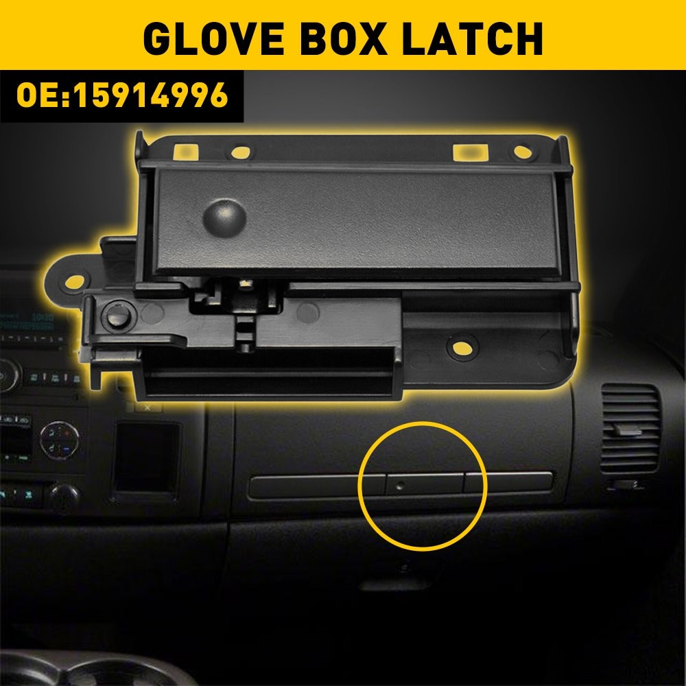 Glove Box Latch Handle Compartment For Chevy Silverado GMC Sierra 1500 2500 3500