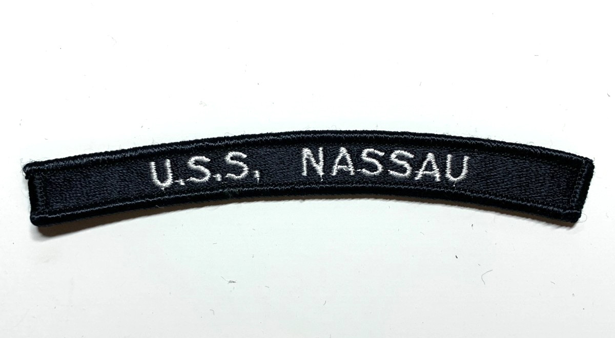 USS Nassau United States Navy USN UIM Rocker Patch FREE SHIP