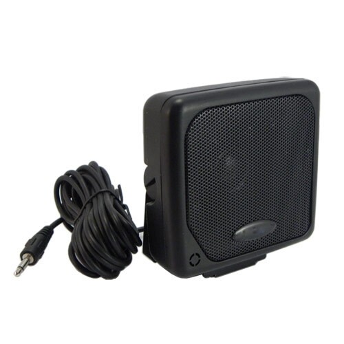 3.5mm Mini External Loud Speaker P-800 for Radios Kenwood Motorola ICOM Yaesu
