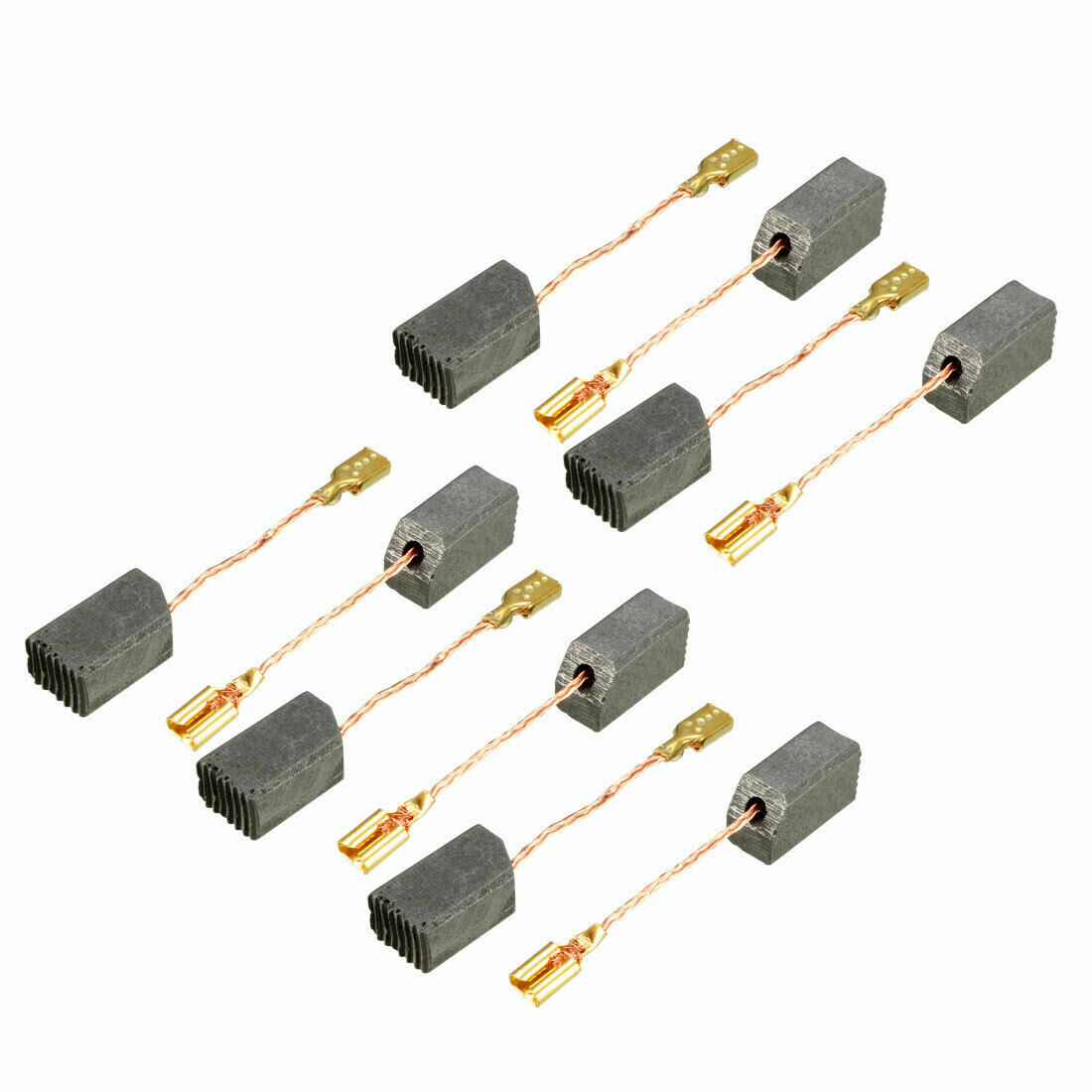 Carbon Brushes for Electric Motors 14 x 8.5 x 6.5mm Replacement Part Set of 10✦K