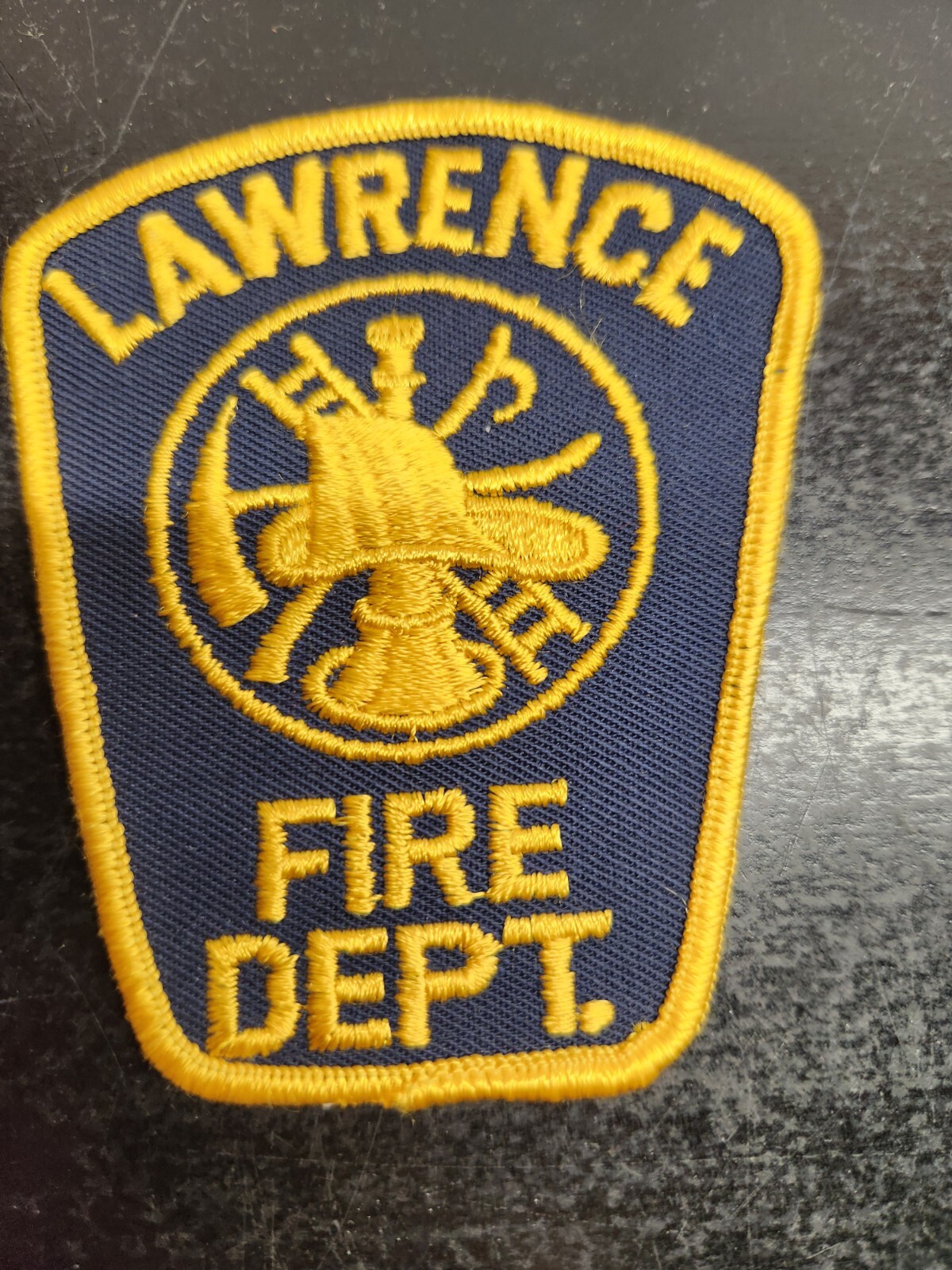 Vintage Lawrence Massachusetts Fire Department Patch