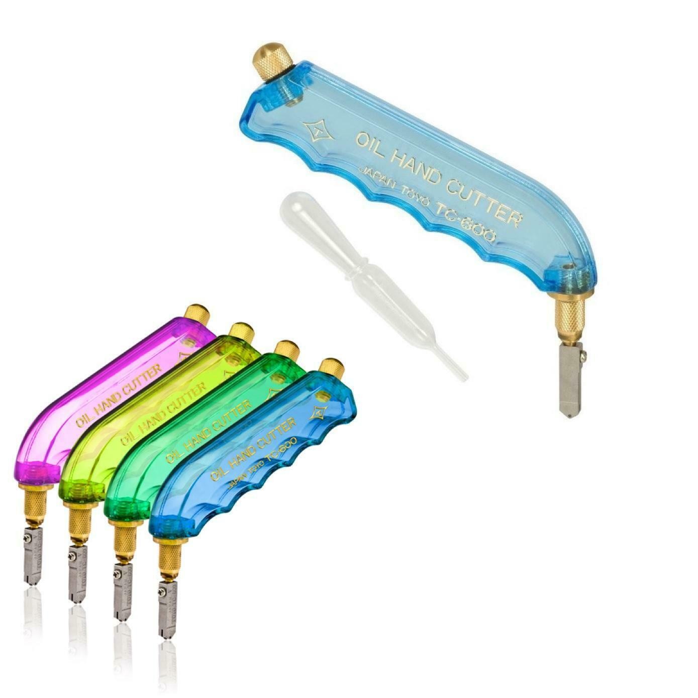 Toyo Glass Cutter Narrow Pattern Head Pistol Grip TC-600