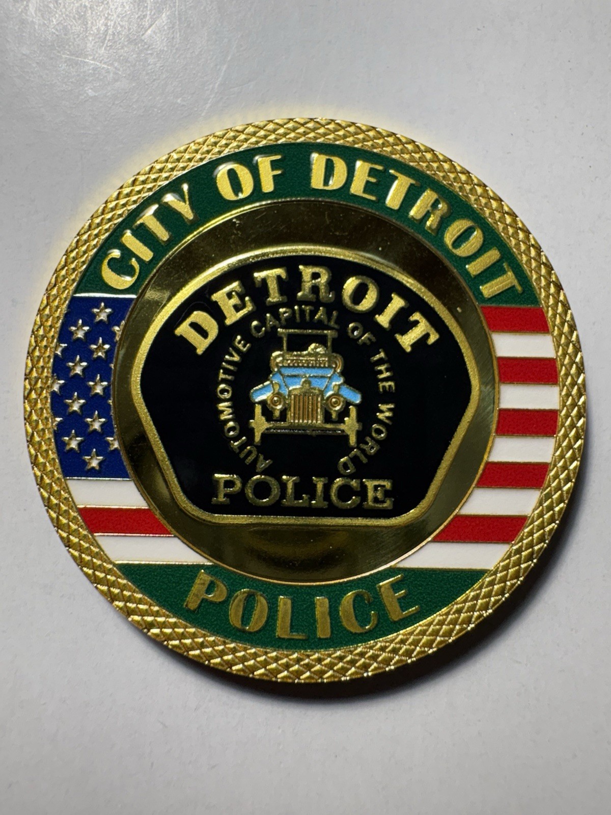 Detroit Police Challenge Coin