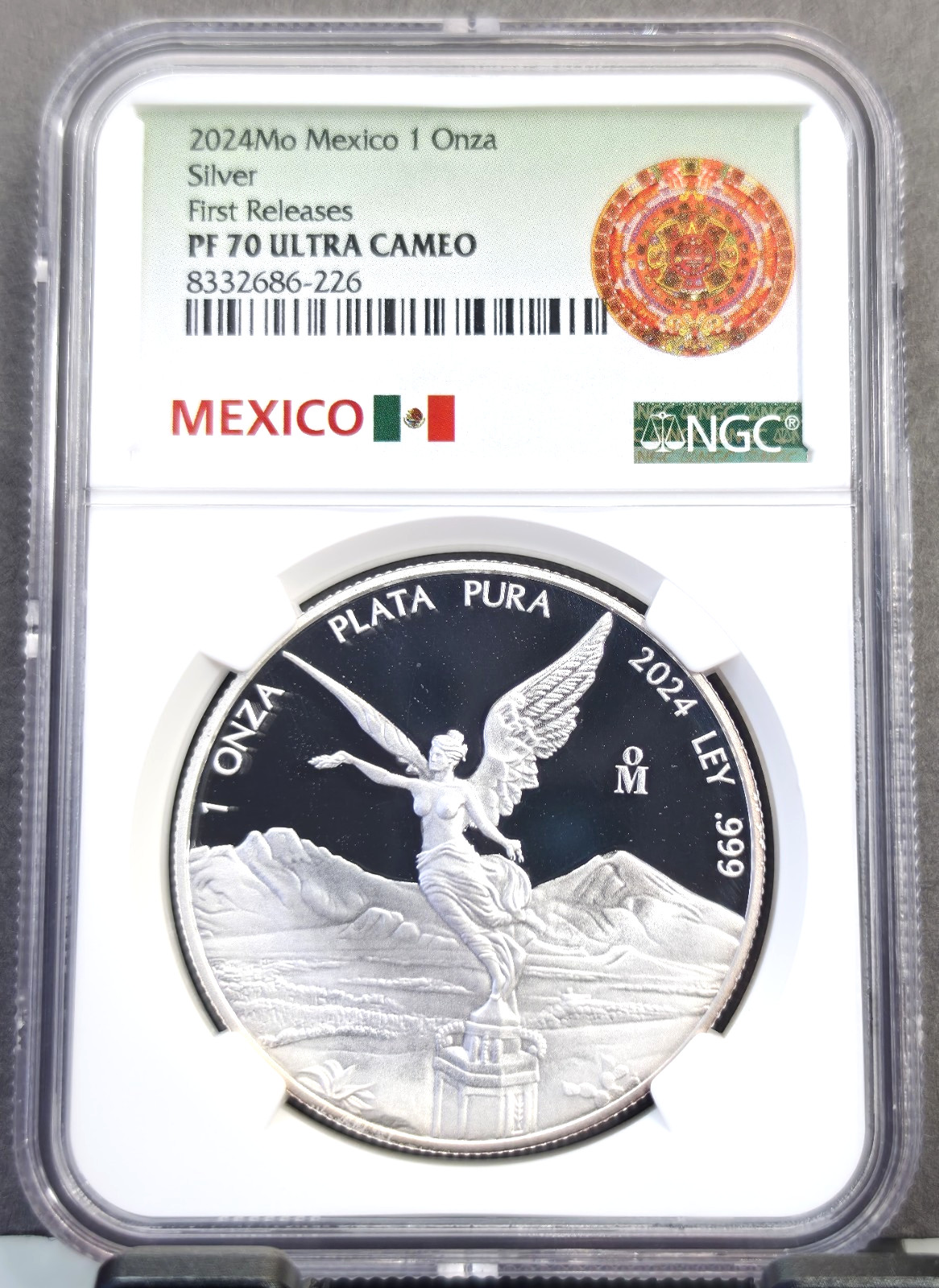 2024 MEXICO SILVER LIBERTAD 1 ONZA NGC PF 70 ULTRA CAMEO FIRST RELEASES 1 OZ