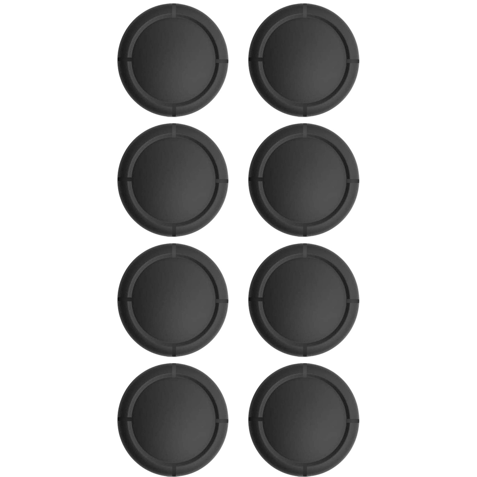 Ferkurn Joystick Replacement Cap Thumb Grip for Switch OLED & Black