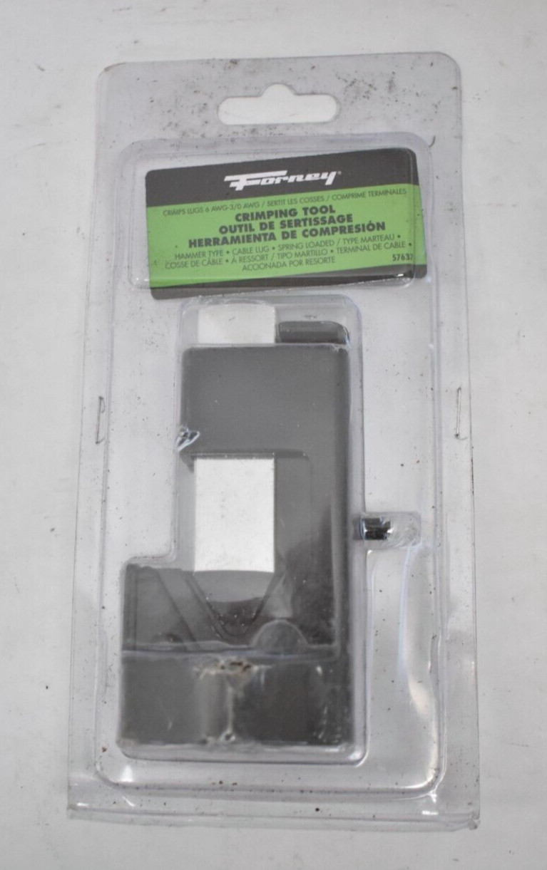 Forney SAE 6 To 3/0 AWG Lug Crimping Tool 57637 Genuine OEM Unit Hammer Type