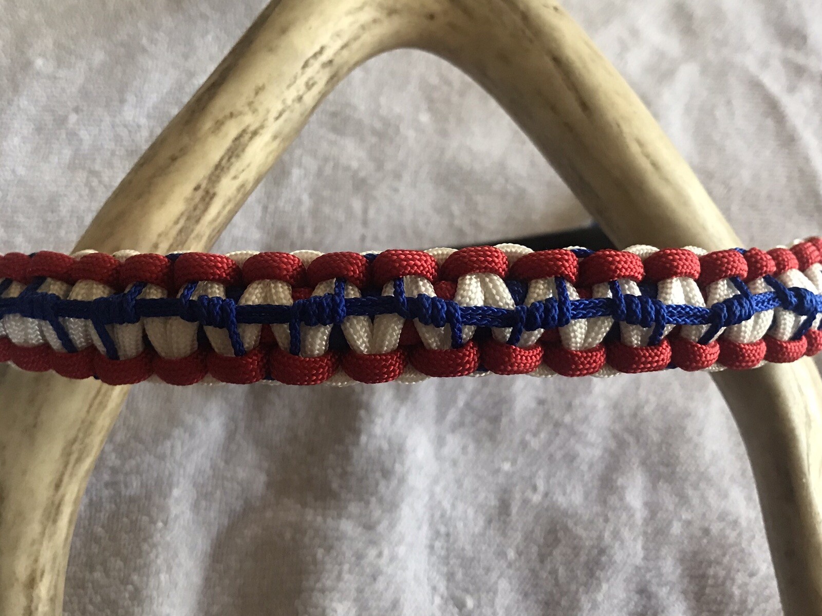 Red,white And Blue Bow Wrist Sling