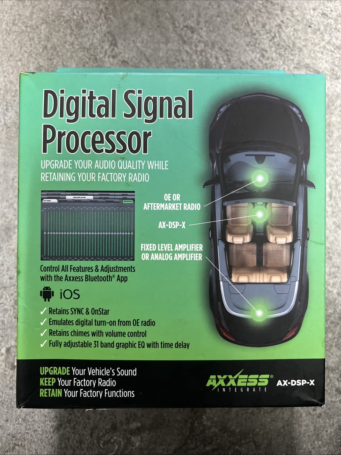 Axxess AX-DSP-X Digital Signal Processor with Full Tuning Control