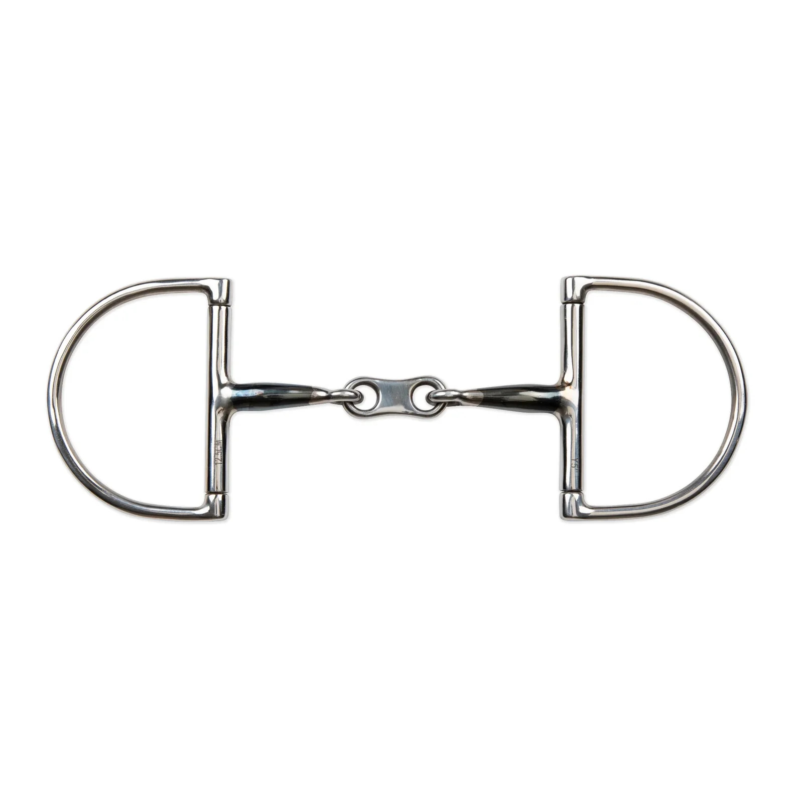 Shires Blue Sweet Iron French Link Hunter Dee Bit - Promotes Salivation -