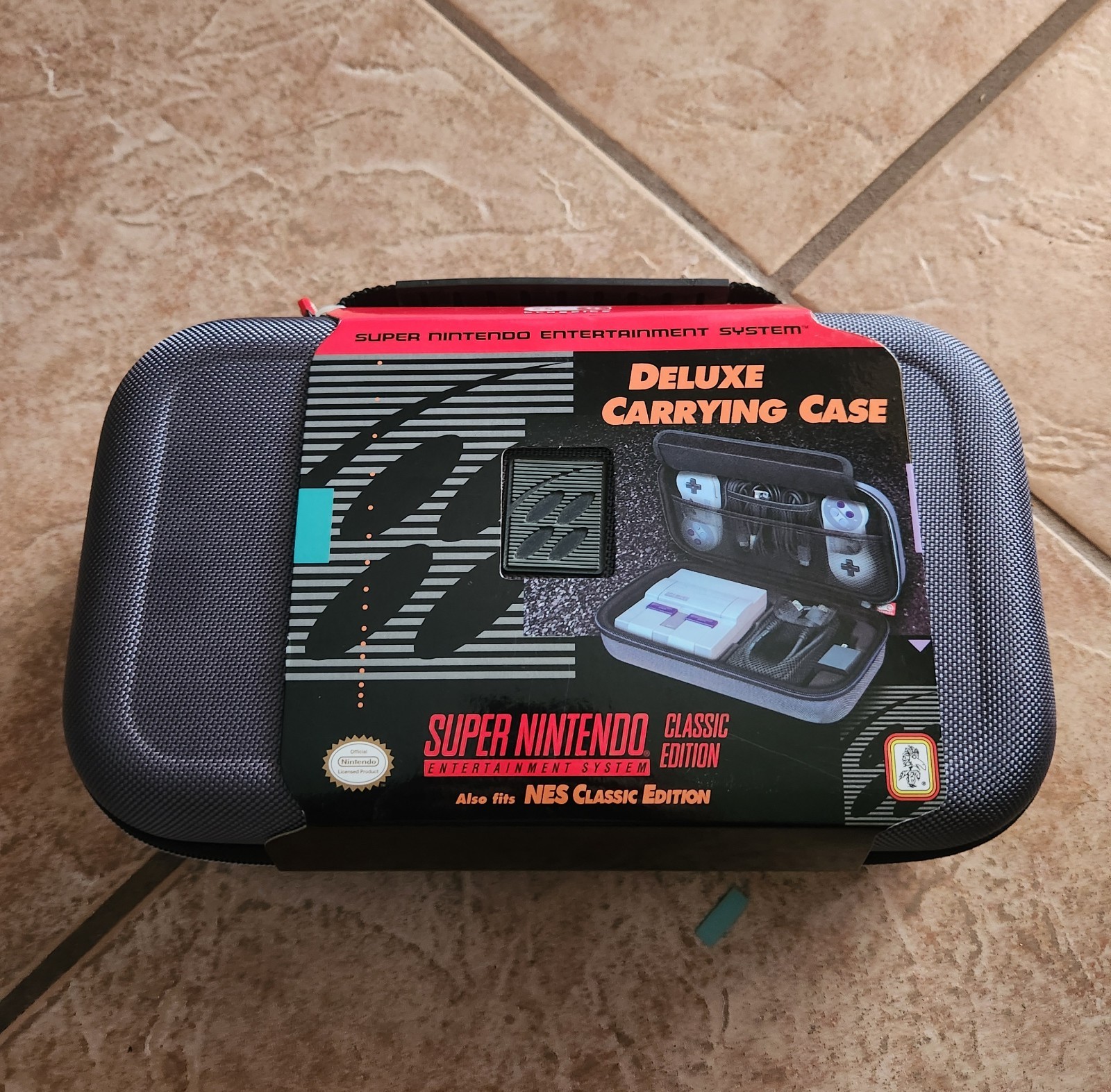 SNES / NES Classic Mini Edition Deluxe Carrying Case Super Nintendo - New