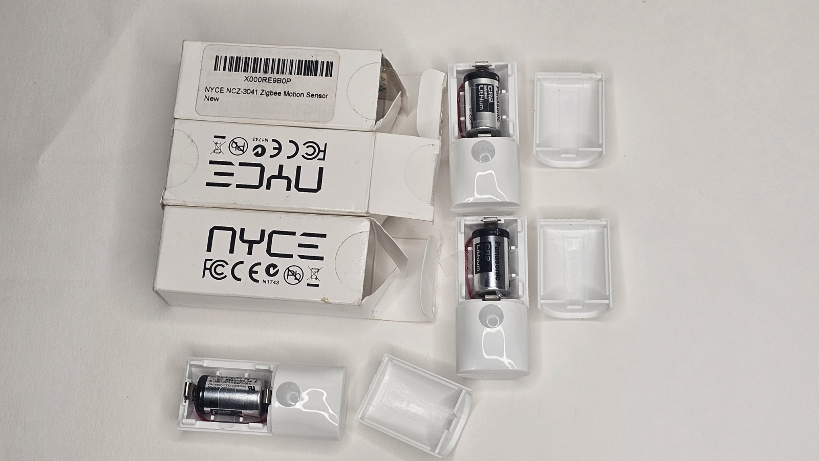(1) NYCE NCZ-3041-HA ZigBee Wall Mounted Motion Sensor Smart Home open box!!