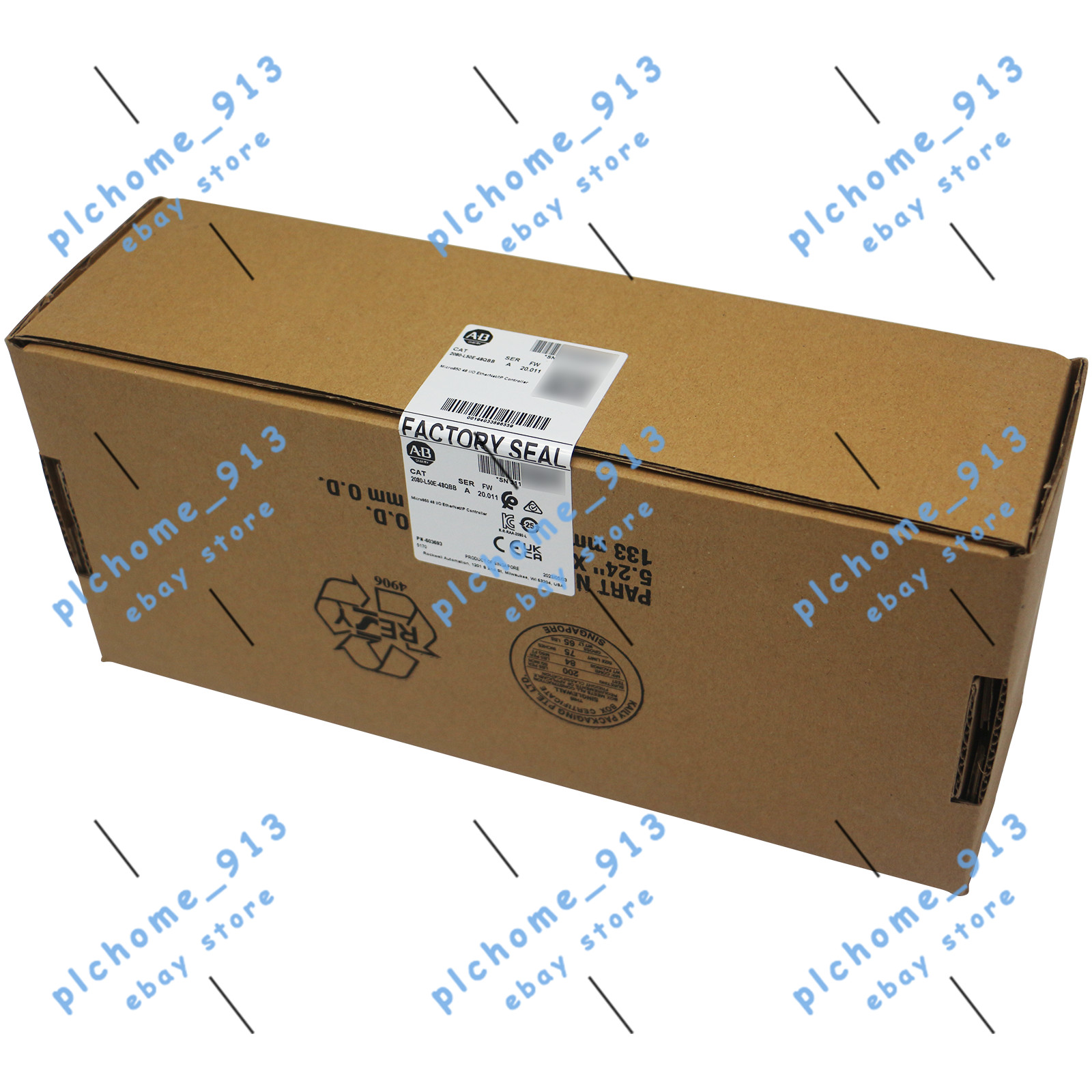 Allen Bradley 2080-L50E-48QBB 2080 Micro800 System 48 I/O EtherNet/IP Controller