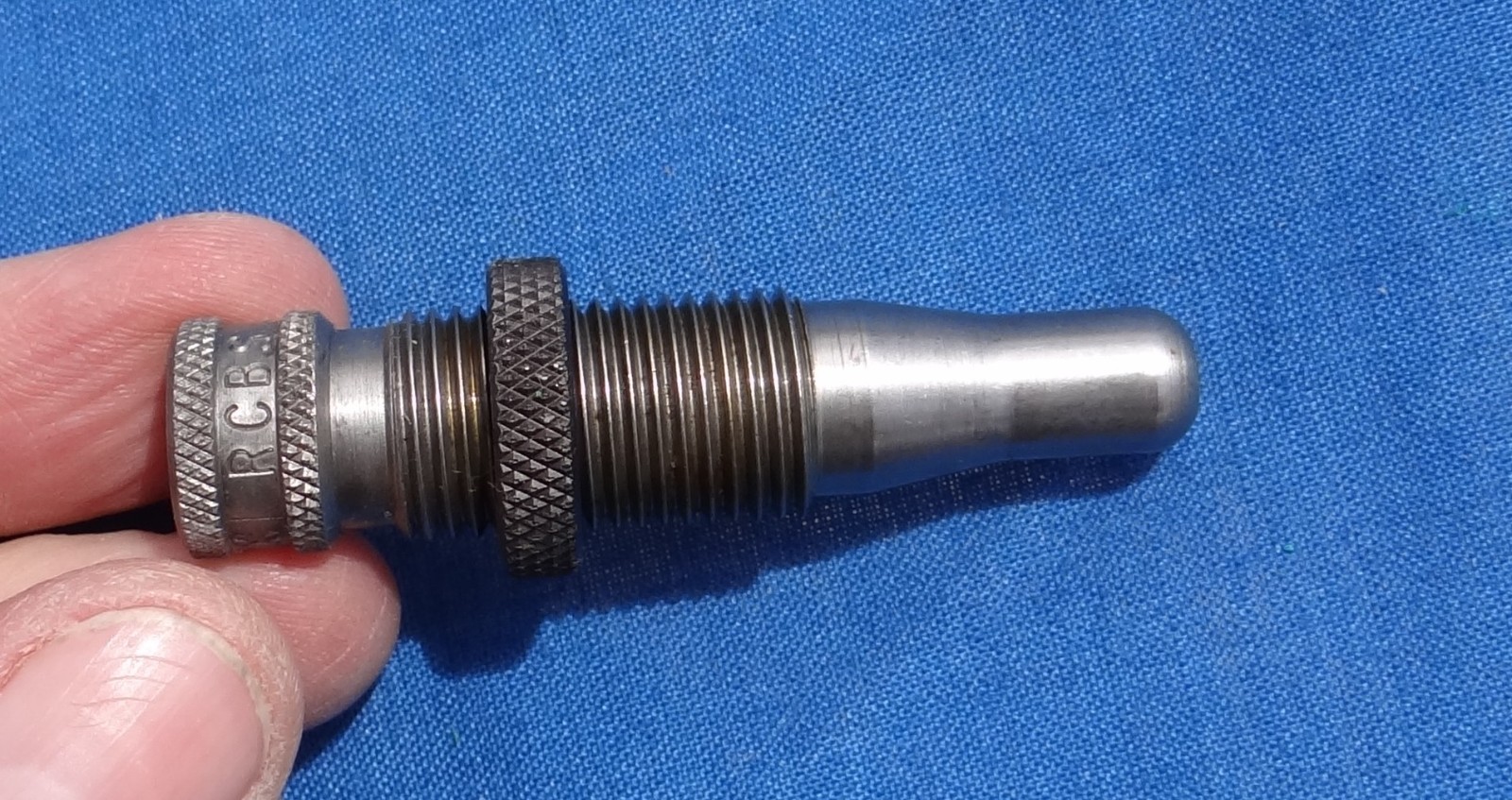 Un-Used RCBS 357 Maximum Max Reloading Die Set Steel Sizer Seat & Bell Dies
