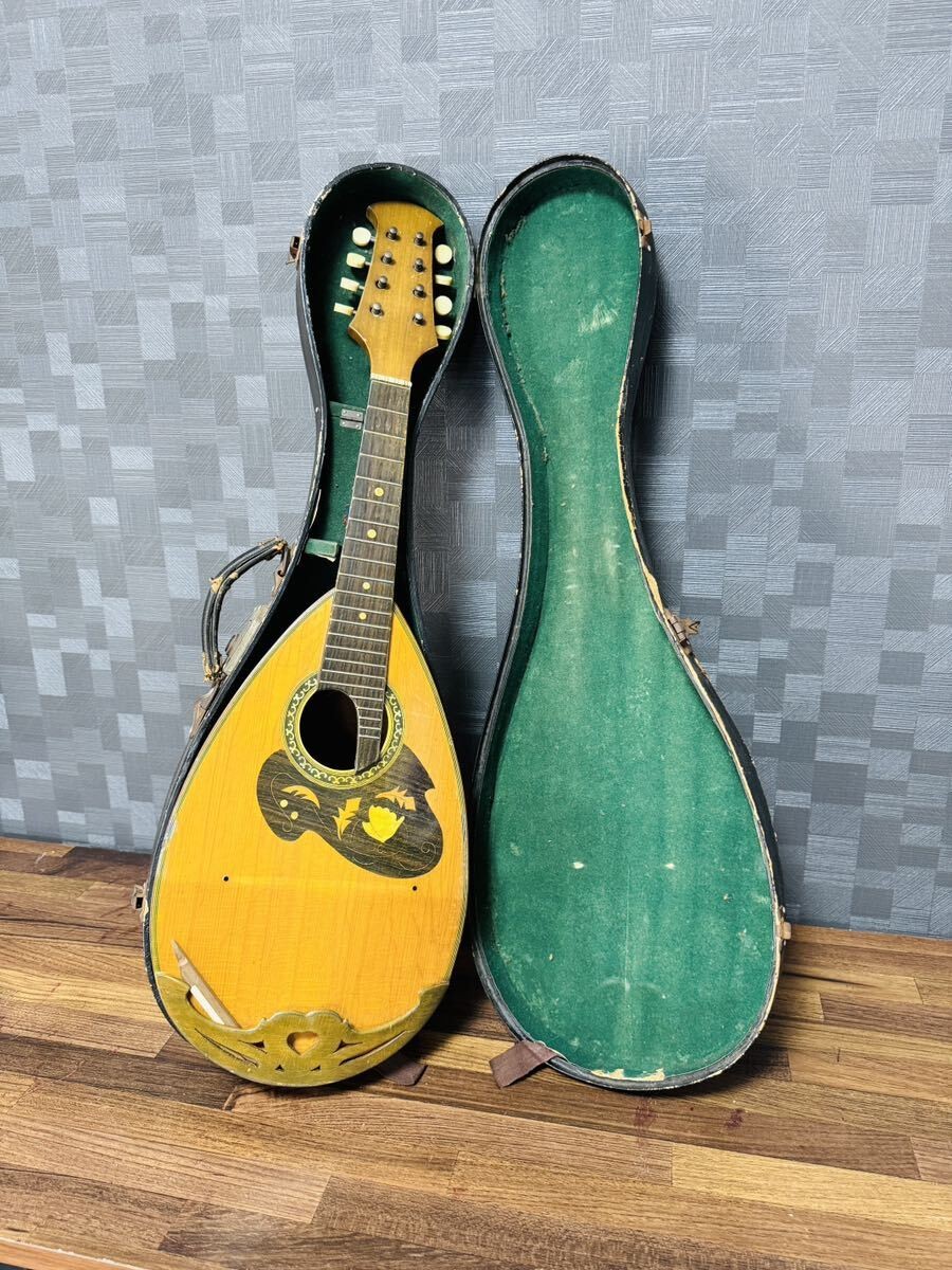 SUZUKI Mandolin Made in Japan – Vintage As-Is for Repair/Parts
