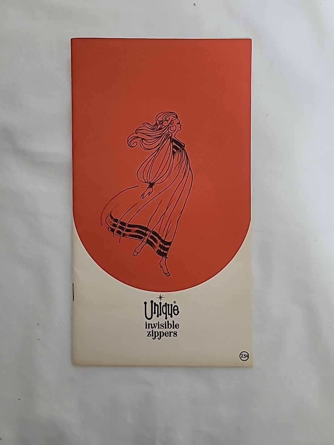 Vintage 1969 Unique Invisible Zippers Installation/Manual Book