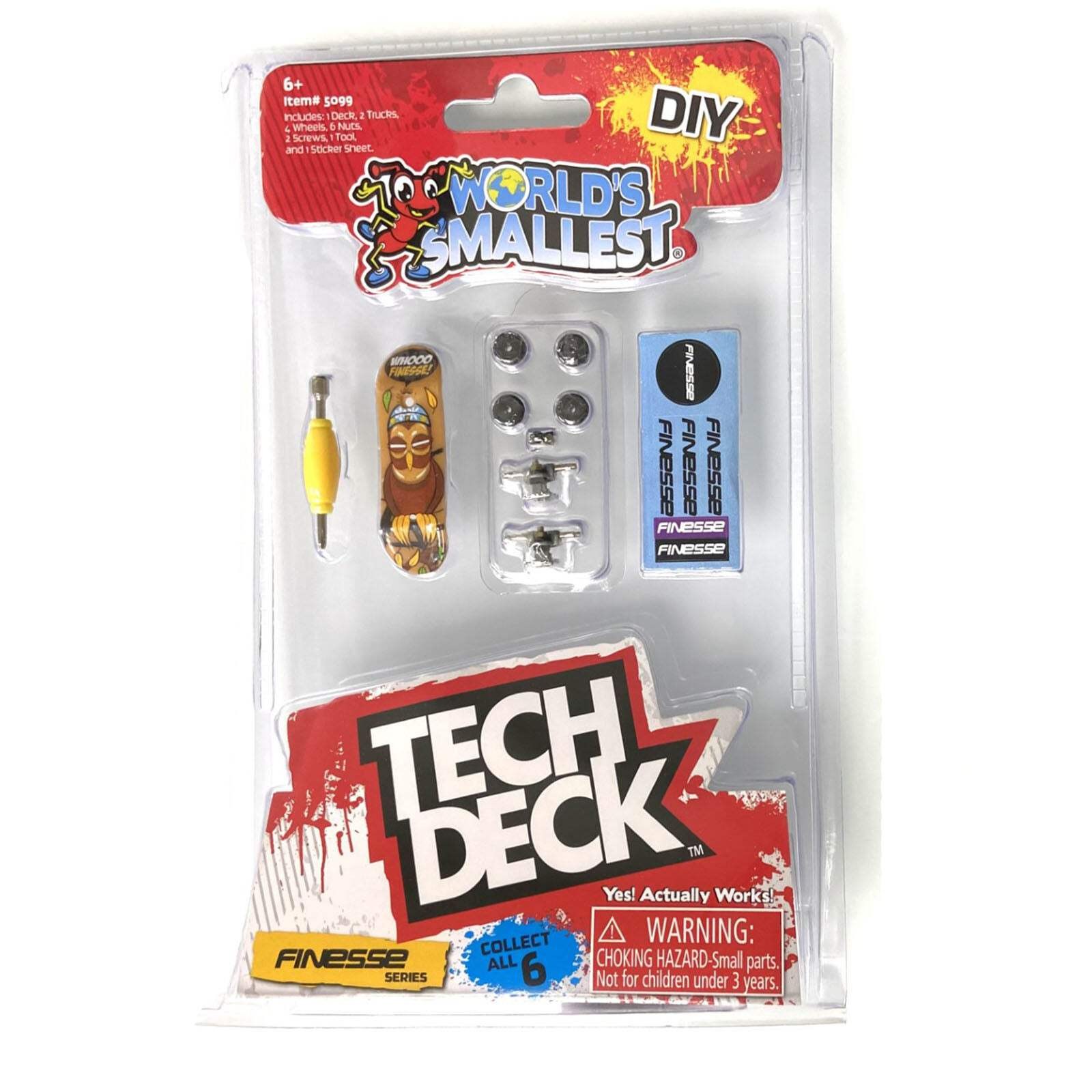 Super Impulse World's Smallest Owl Mask Finesse Tech Deck