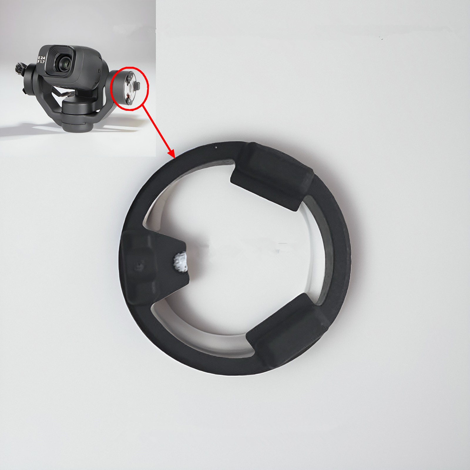 P-Axis Motor Clip Shock Gaskets Dorne Gimbal Accessories For DJI Mini 3