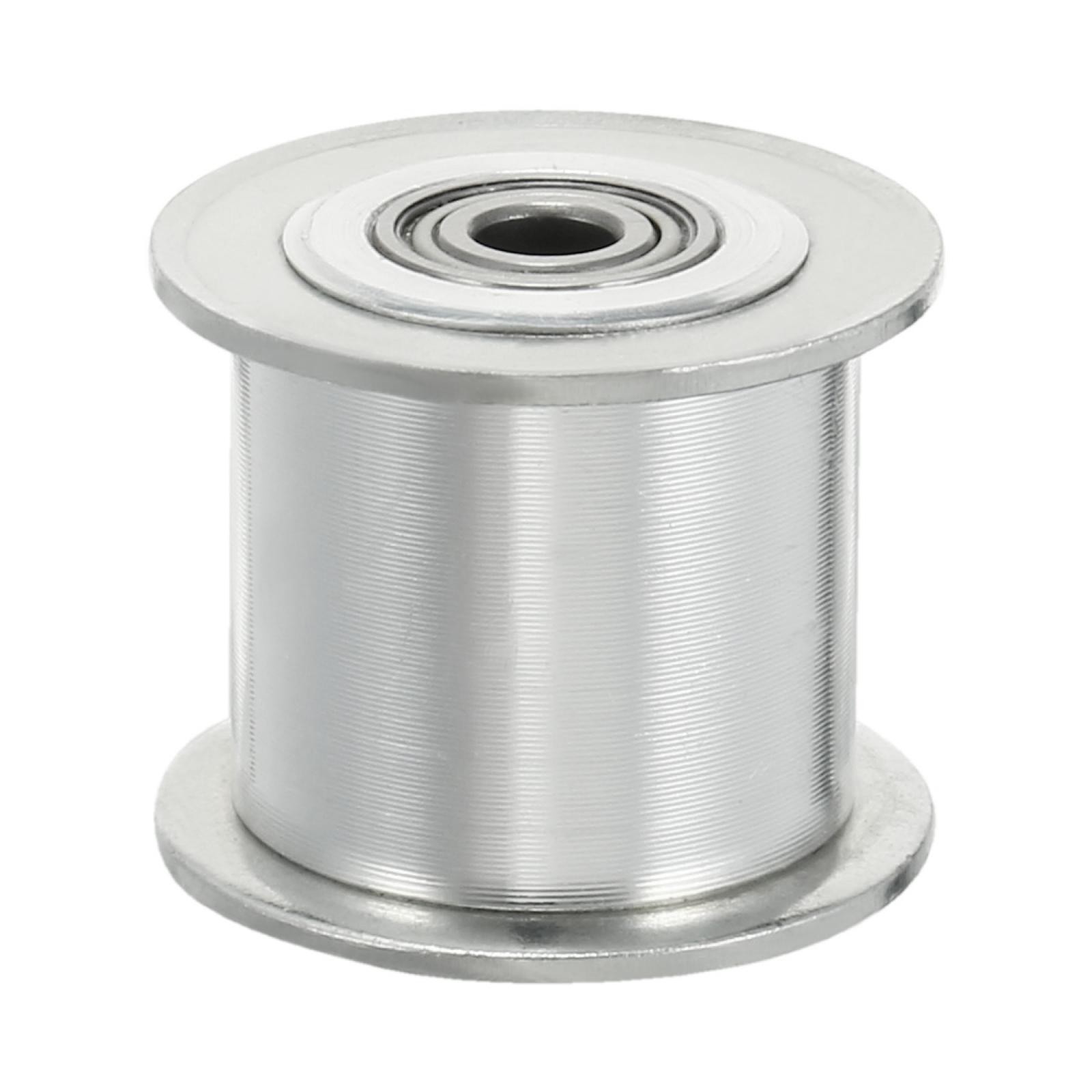 Aluminum 20T 6mm Bore 3mm Pitch Toothless Timing Belt Pulley for 16mm Belt