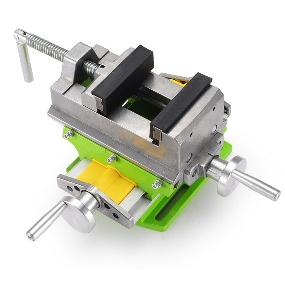 3 Inch Cross Slide Vice table CompoundAlunimun Alloy Body For Milling drilling