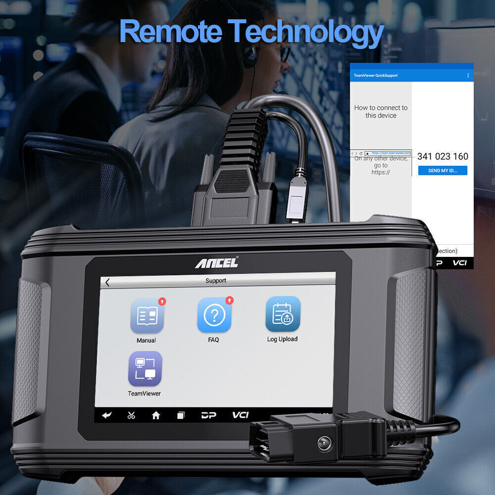 ANCEL MR500 For Yamaha Marine Diagnostic Tool Hours Live Data Fault Code Erase