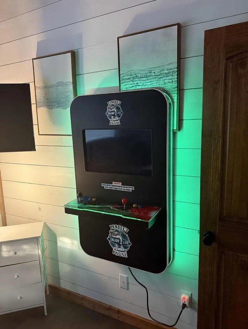 Custom Wall Mounted Arcade Unit