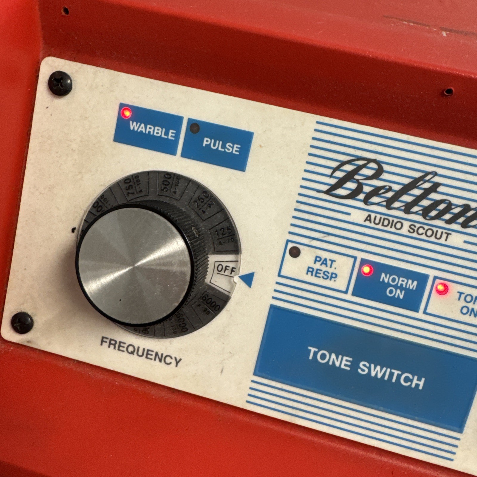 Beltone Audio Scout Audiometer w/ Headphones Medical Hearing Tone Generator