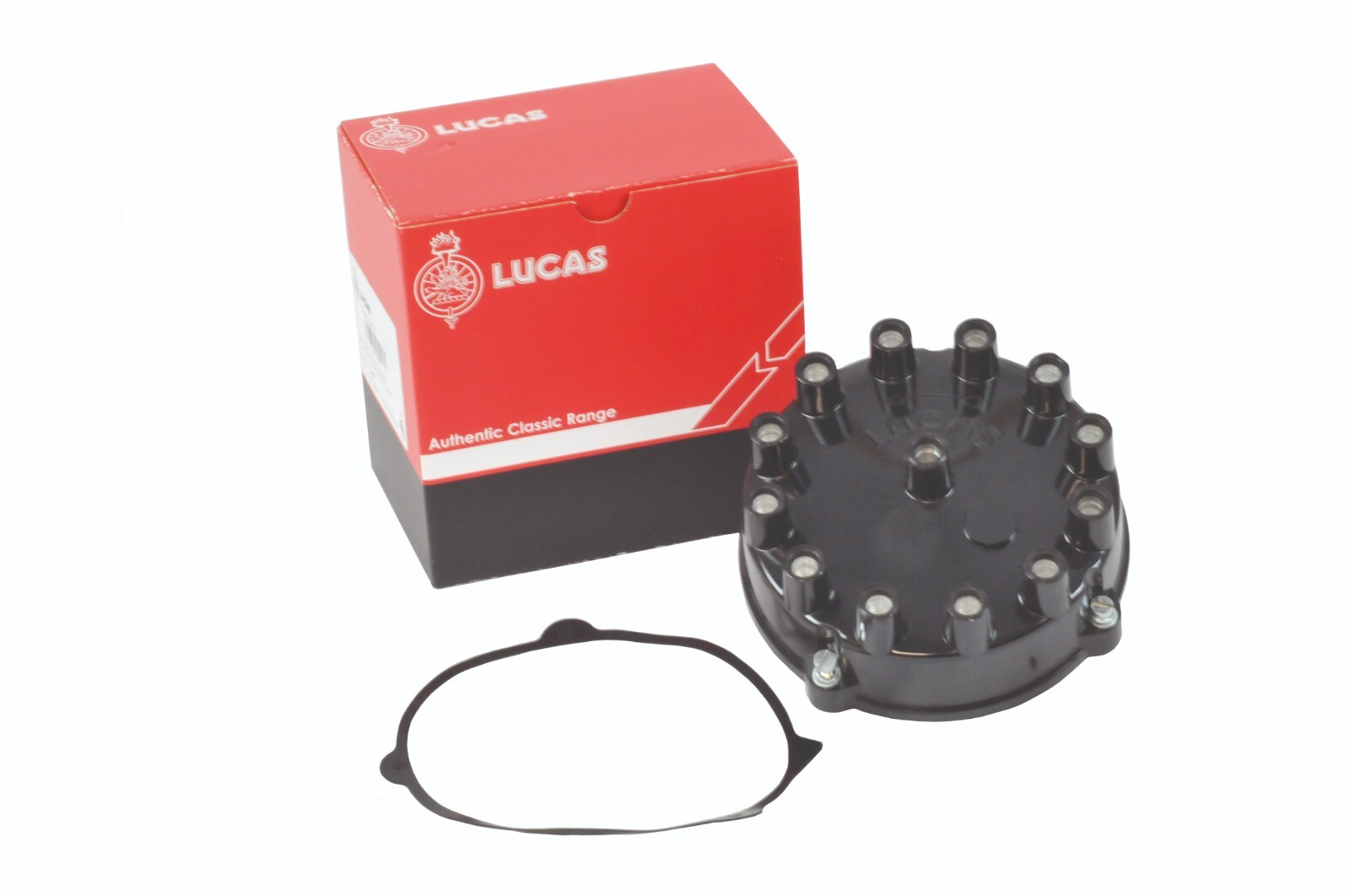 JAGUAR V12 XJS XJ12 V12 5.3 LUCAS DISTRIBUTOR CAP NON VENTED WITH GASKET JS402