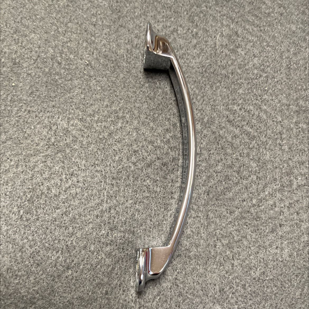 3-3/4" Curved Pull Chrome