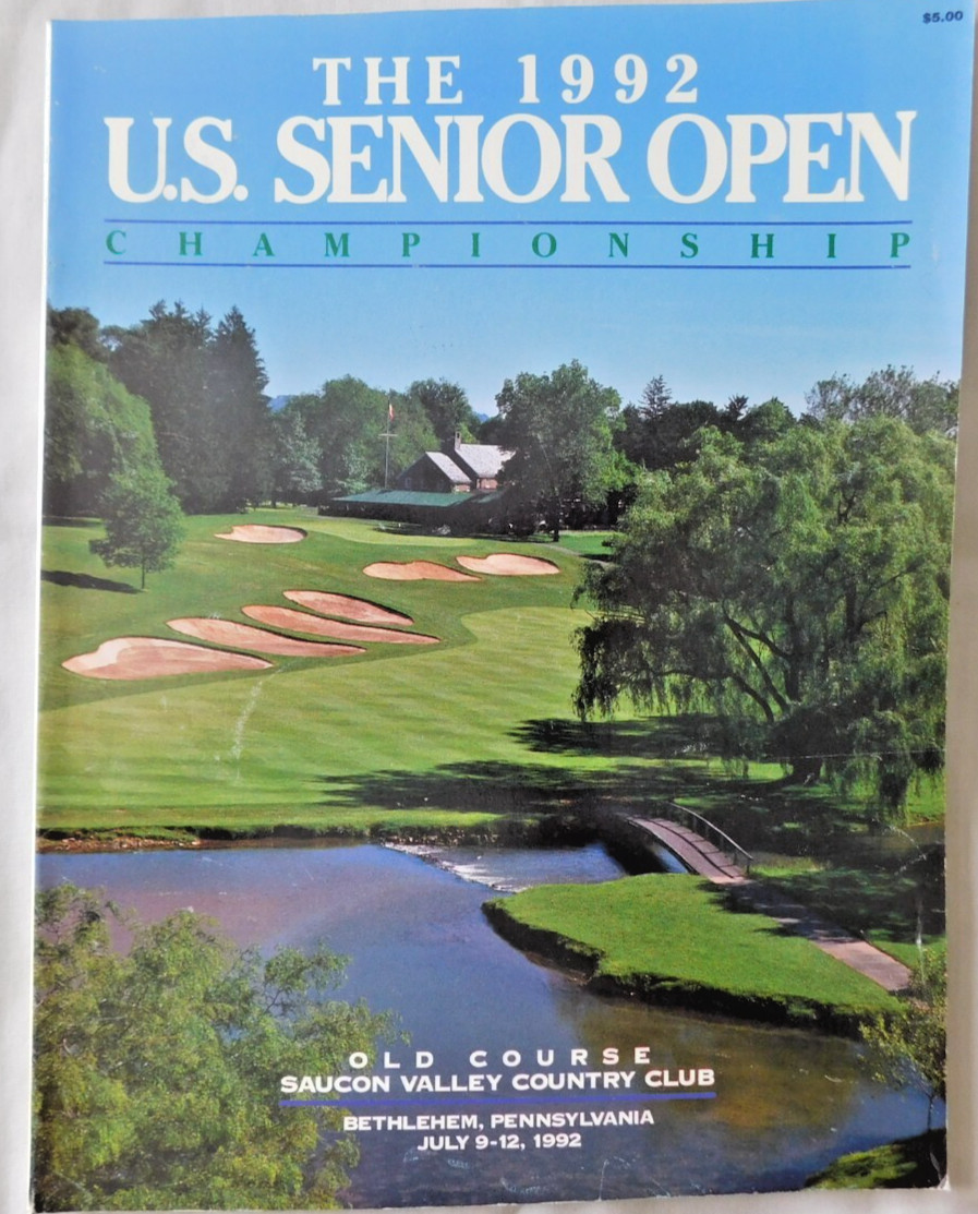 1992 U.S. Senior Open Championship Program