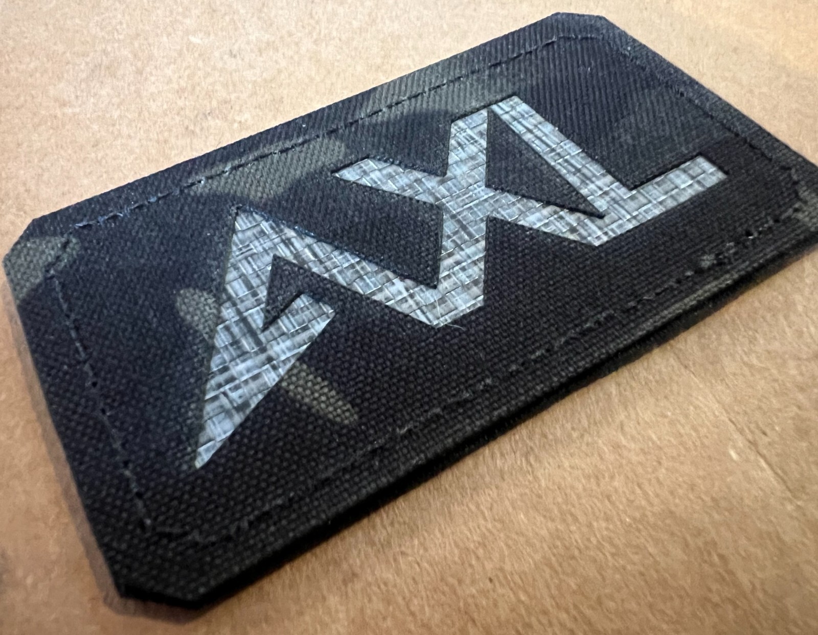AXL Multicam Black Logo Tegris Backing Patch