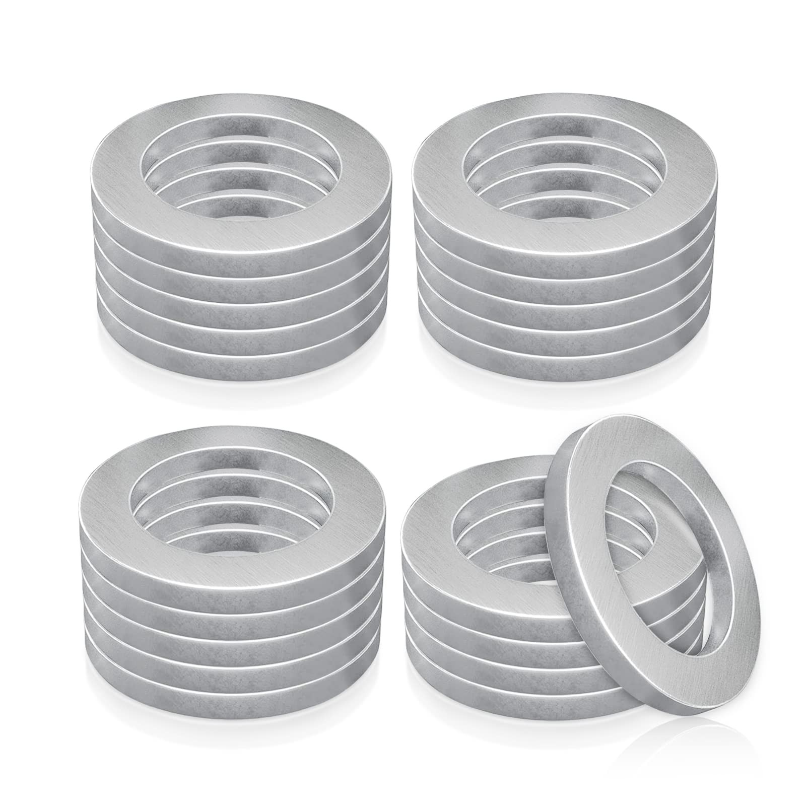 Jawmoy Pack-20 Oil Drain Plug Gasket, OEM 9410914000 Aluminum 0.5 inches