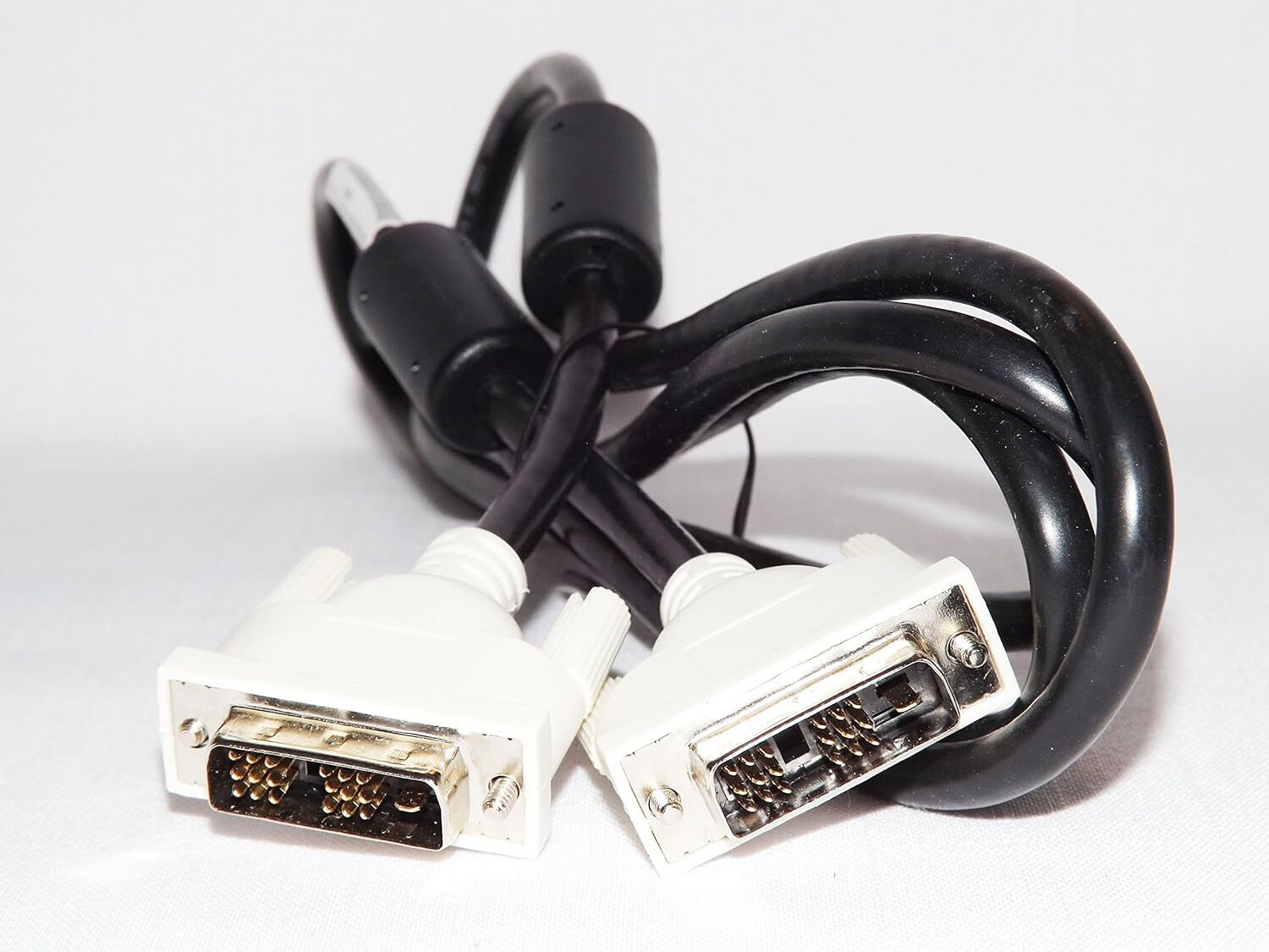 New Hewlett Packard HP 19pin 6ft DVI-M to DVI-M Black Display Cable