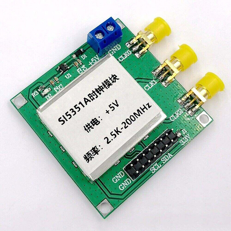 For SI5351A Clock Signal Generator +STM32+TFT Square Wave Frequency Generator