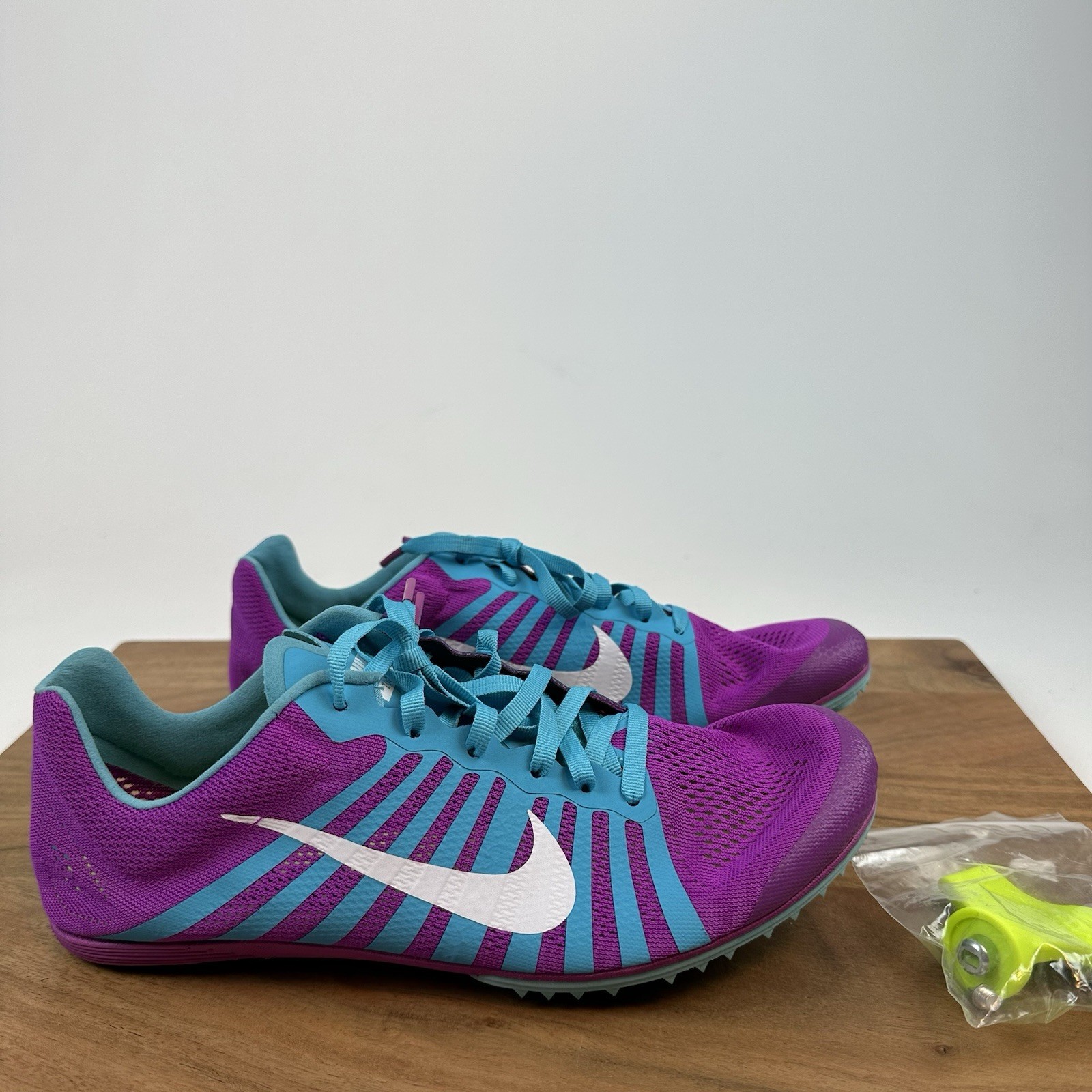 New Mens Womens Nike Zoom D Track & Field Distance Spikes Running Shoes 8.5/10
