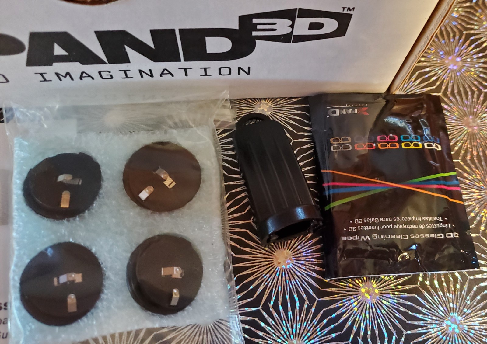 NEW 2 Pack Blue Xpand X102 DLP Link Active Shutter 3D Glasses (accessories)